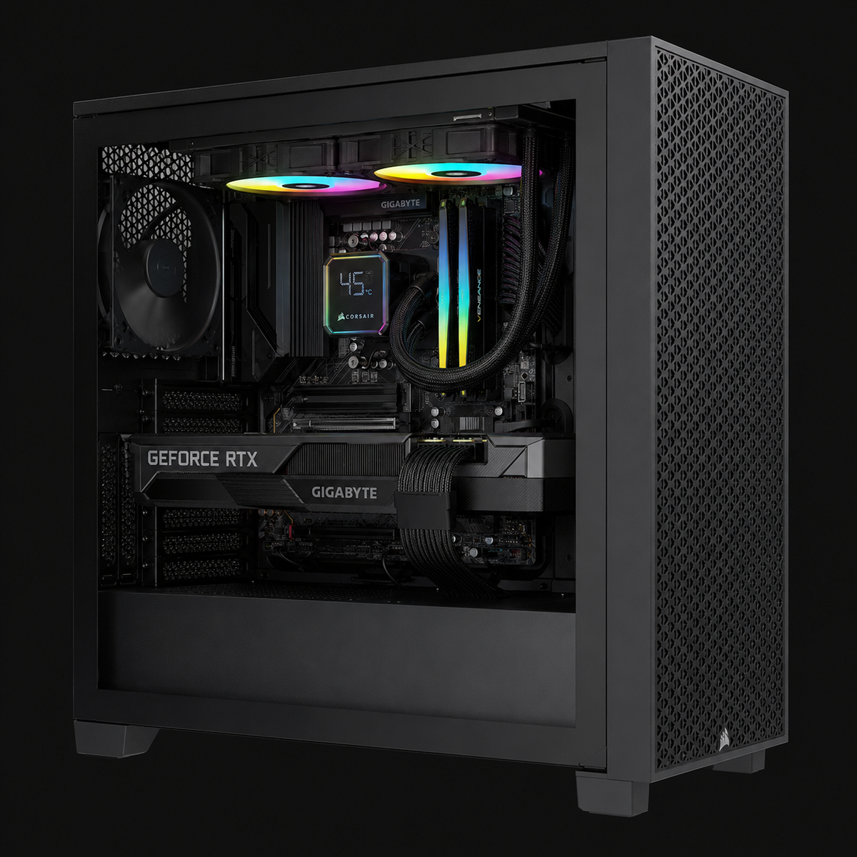 1080p Gaming PC Intel Core Ultra 5 RTX 5060 Gaming PC | 8GB DDR5 | 1TB SSD | 240mm ARGB Liquid Cooling | WIFI 6E