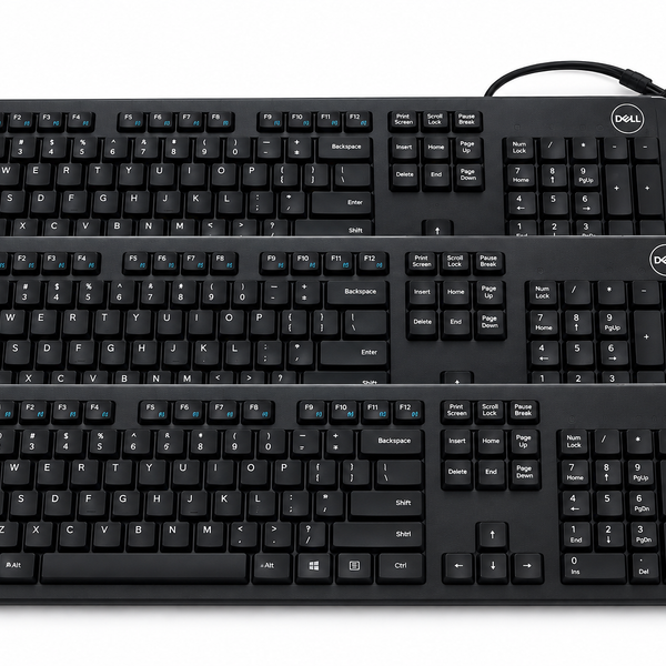 Dell KB216 Refurbished Wired USB Keyboard – Pack of 3