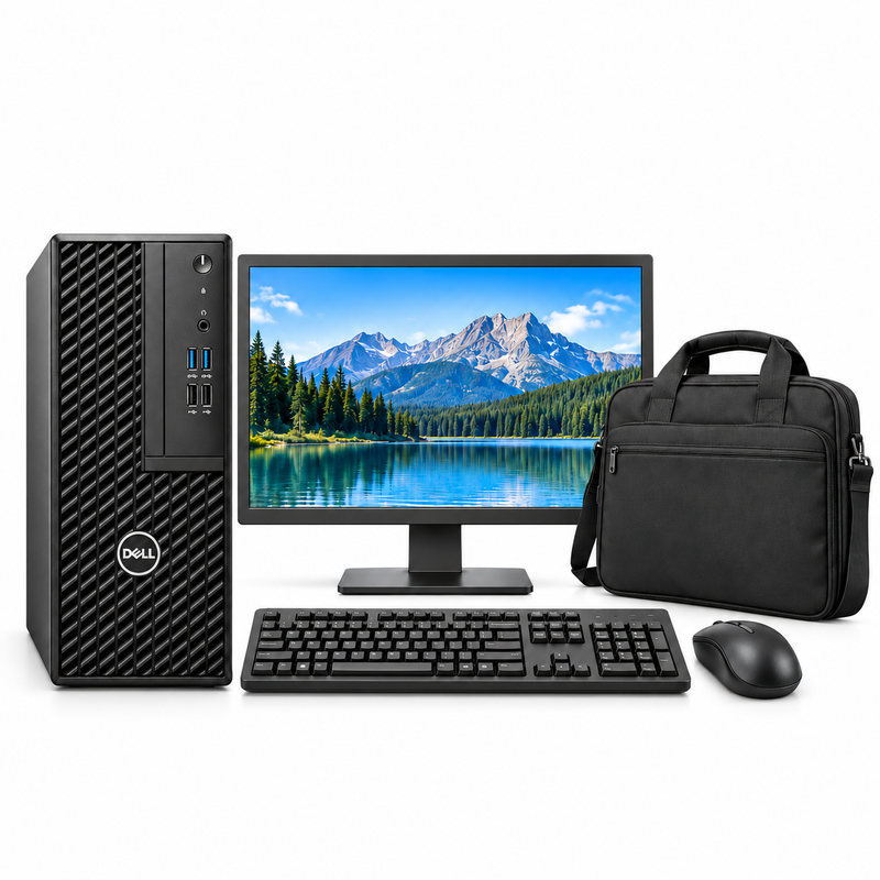 Dell OptiPlex 3000 SFF i3 Desktop Bundle + 19” Monitor