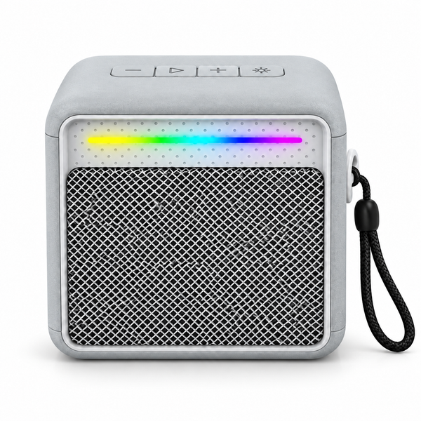 Finnteck CH-3043 8W Portable Bluetooth Speaker with LED Lights