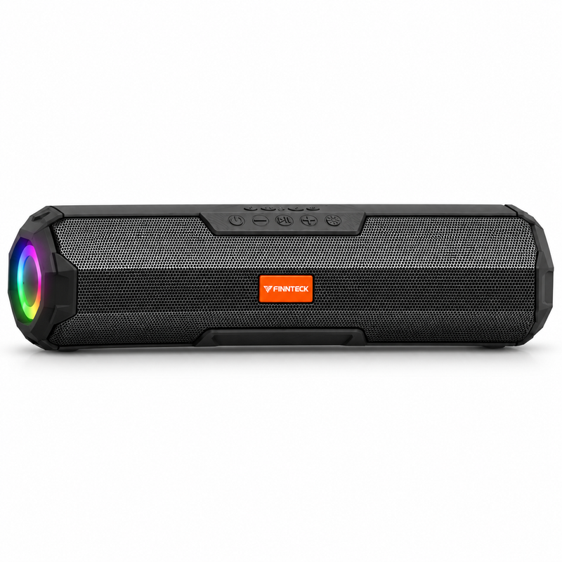 Finnteck CH-3212 8W Portable Wireless Bluetooth Speaker with LED Lights