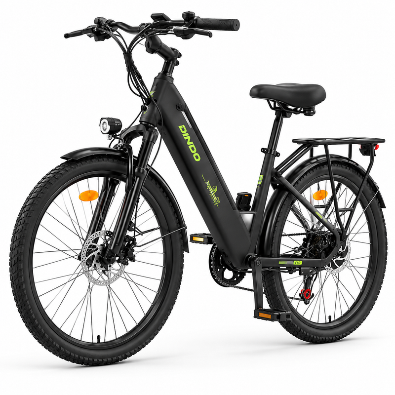 Dindo P6 Electric Bicycle – Black