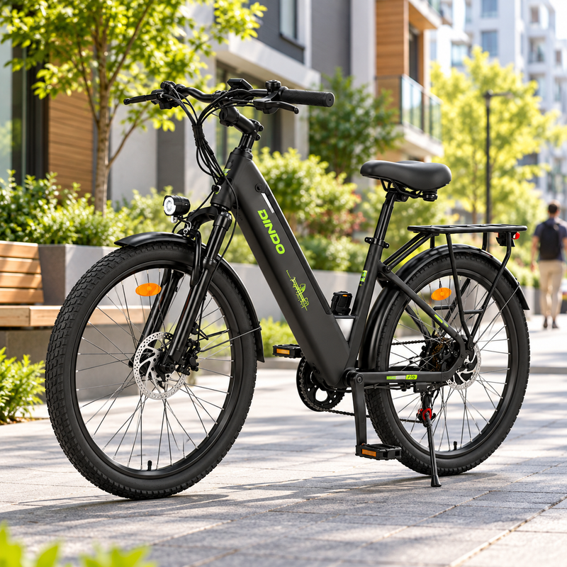 Dindo P6 Electric Bicycle – Black