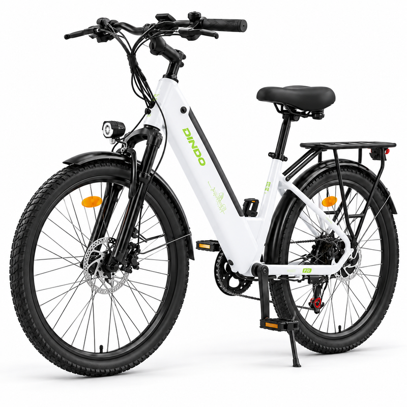 Dindo P6 Electric Bicycle – White