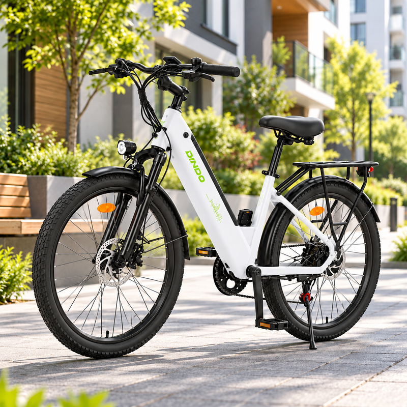 Dindo P6 Electric Bicycle – White
