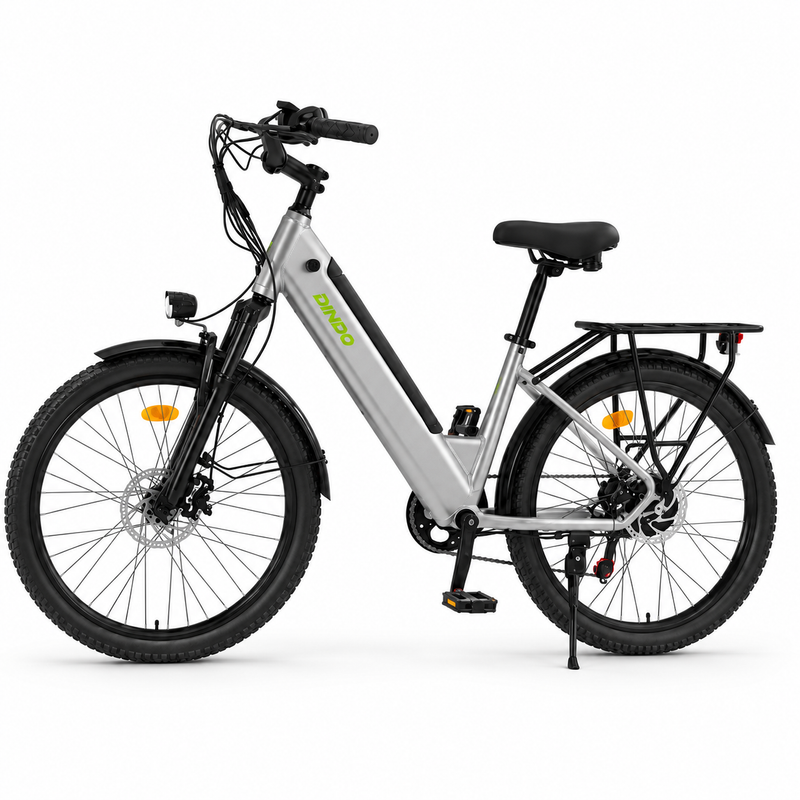 Dindo P6 Electric Bicycle – Silver