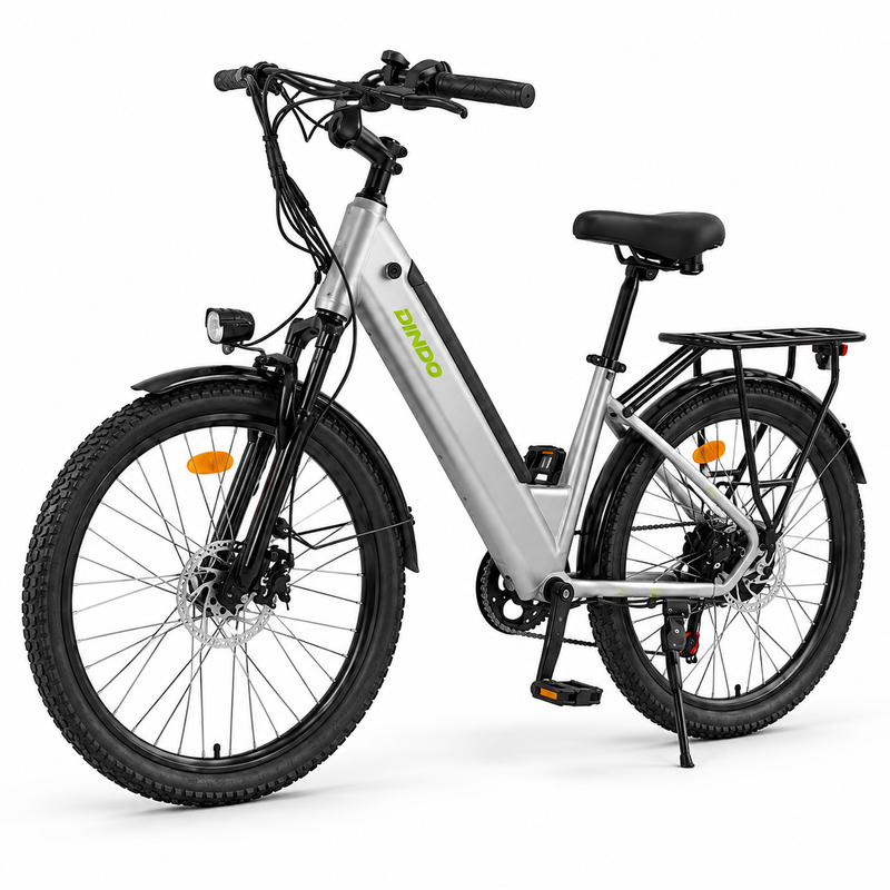 Dindo P6 Electric Bicycle – Silver