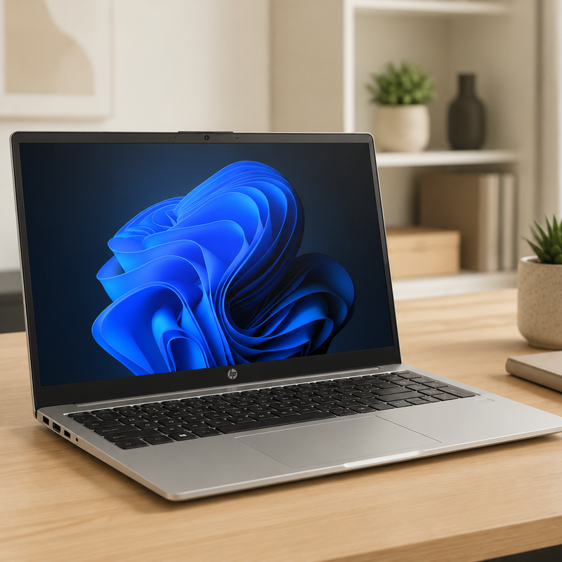 HP 250R G10 15.6-inch FHD Notebook – Intel Core i5 120U – 8GB RAM – 512GB NVMe SSD – Windows 11 Pro