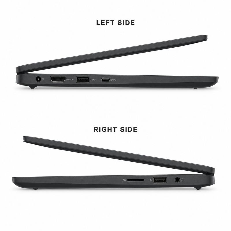 Dell Pro 15 Essential PV15250 15.6-inch FHD 120Hz Laptop – Intel Core i5-1334U, 8GB DDR5, 512GB NVMe SSD, Windows 11 Pro – Carbon Black