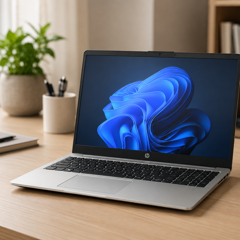 HP 250R G10 15.6-inch FHD Notebook – Intel Core 3 100U – 8GB RAM – 512GB NVMe SSD – Windows 11 Pro