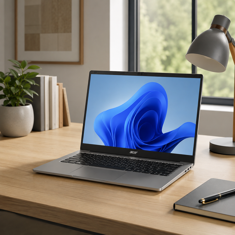 Acer Aspire Lite 14 – AMD Ryzen 3 5400U, 8GB RAM, 512GB SSD, 14-inch Full HD IPS, Windows 11 Home