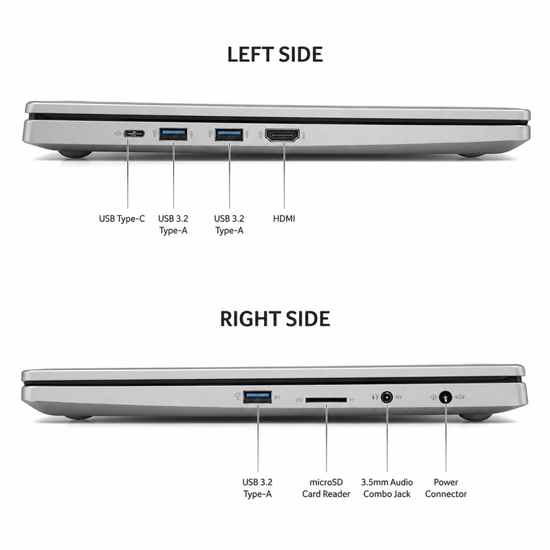 Acer Aspire Lite 15 – AMD Ryzen 3 5400U, 8GB RAM, 256GB SSD, 15.6-inch FHD IPS, Windows 11 Home