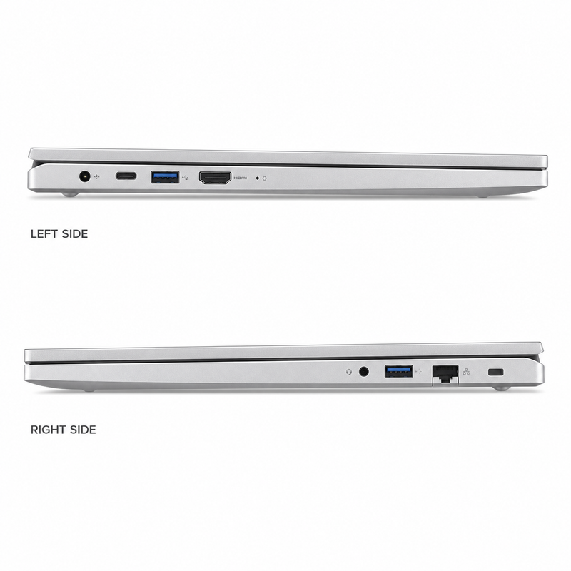 Acer Lite 15 Laptop – Ryzen 5 7430U, 8GB RAM, 512GB SSD, 15.6
