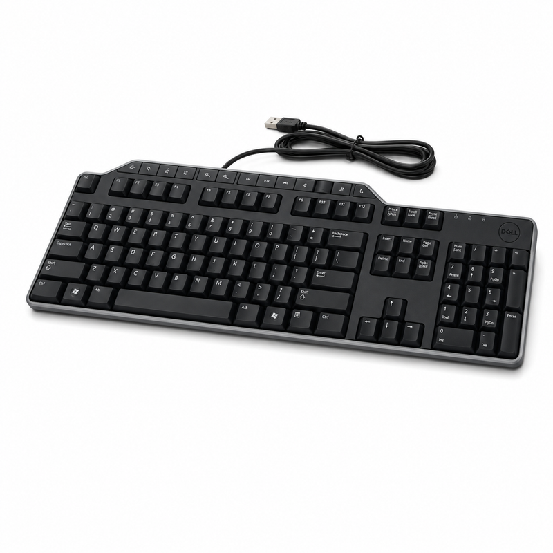 Dell KB522 Wired Business Multimedia Keyboard – US International QWERTY – Black