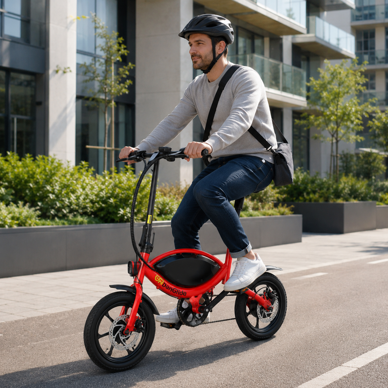 UrbanGlide L1 Folding Electric Bicycle – 350W Motor, 36V 7.8Ah Battery