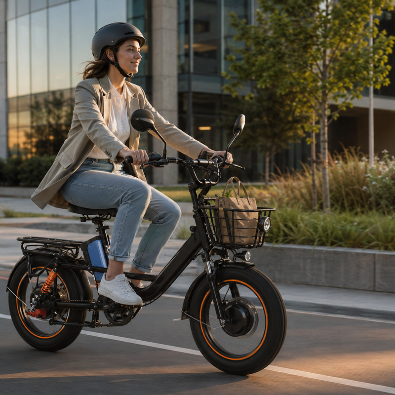 P3 Long-Range Electric Bicycle – 1000W Motor, 60V 20Ah LiFePO₄ Battery