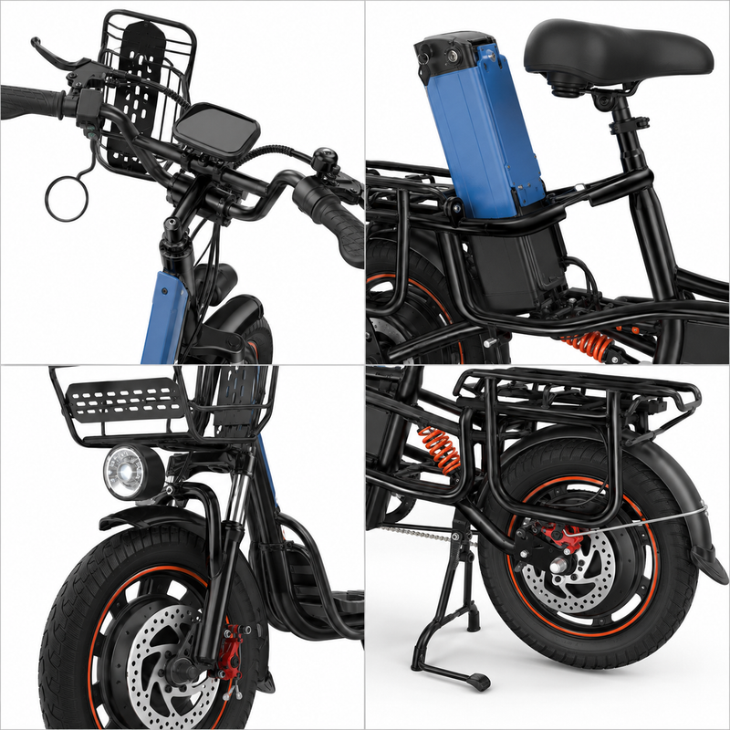P3 Long-Range Electric Bicycle – 1000W Motor, 60V 20Ah LiFePO₄ Battery