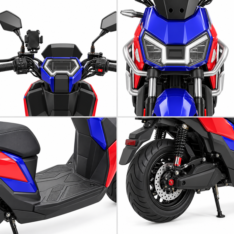 F1 High-Performance Electric Scooter – 1500W Motor, 60V/72V Battery