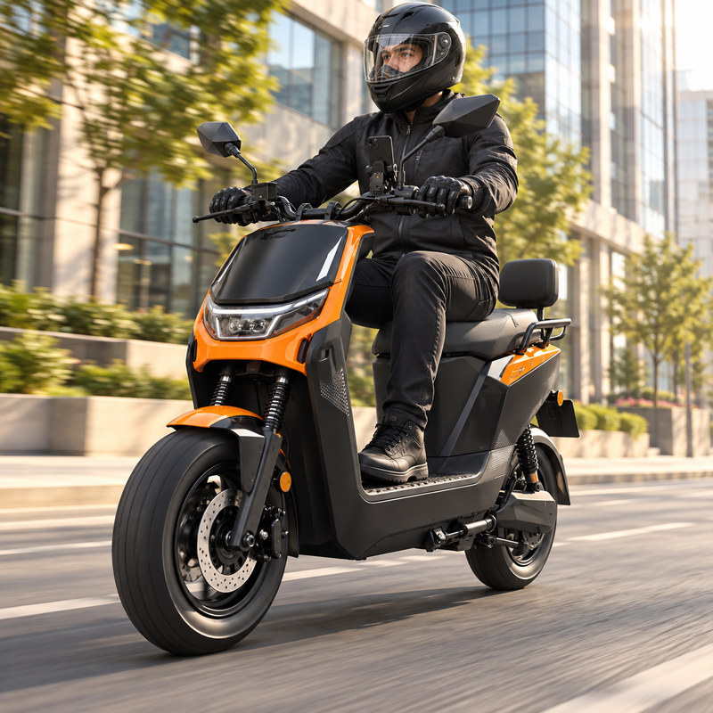 P1 Long-Range Electric Scooter – 1500W Motor, 60V/72V Battery