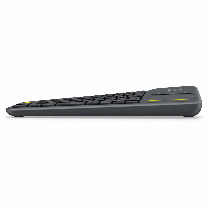 Logitech K400 Plus Wireless Touch Keyboard with Built-In Touchpad and USB Unifying Receiver