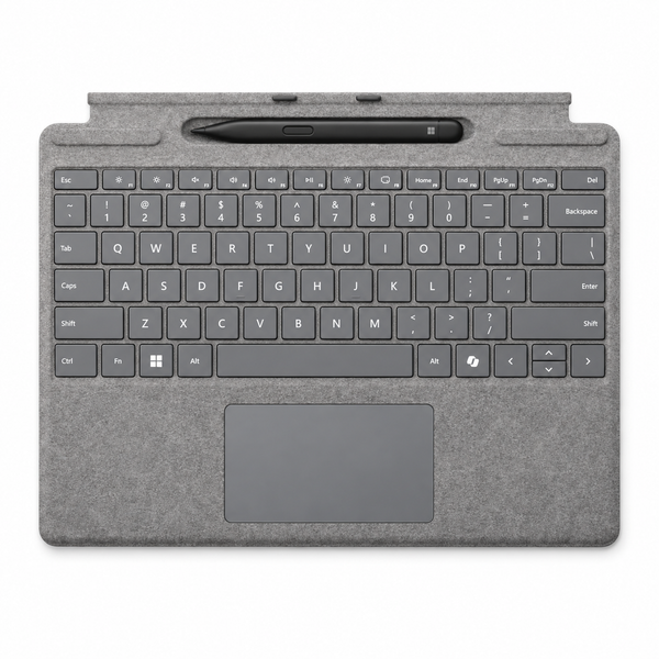 Microsoft Surface Pro Signature Keyboard with Surface Slim Pen 2 – Platinum