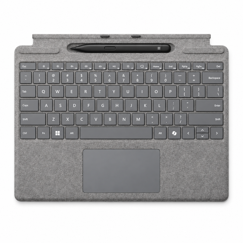 Microsoft Surface Pro Signature Keyboard with Surface Slim Pen 2 – Platinum