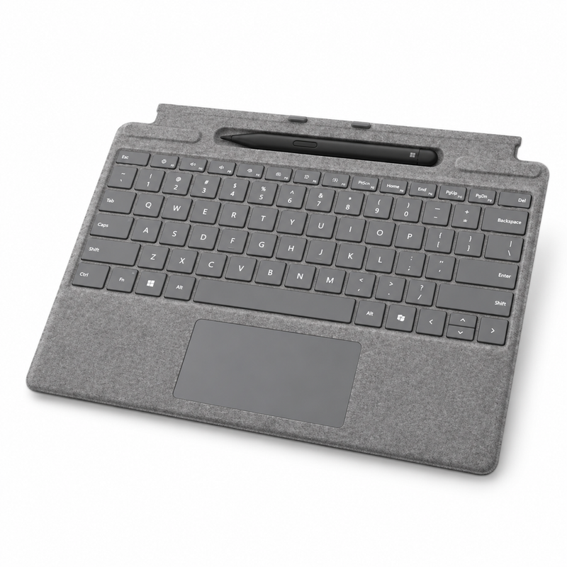Microsoft Surface Pro Signature Keyboard with Surface Slim Pen 2 – Platinum