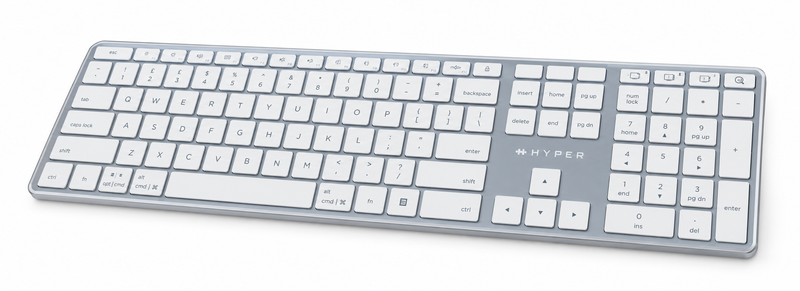 Targus HyperSpace Full-Size Bluetooth 5.0 Wireless Backlit Keyboard – UK Layout