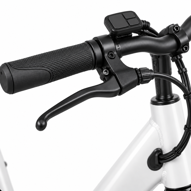 P5 Electric City Bicycle – 7-Speed Step-Through Frame