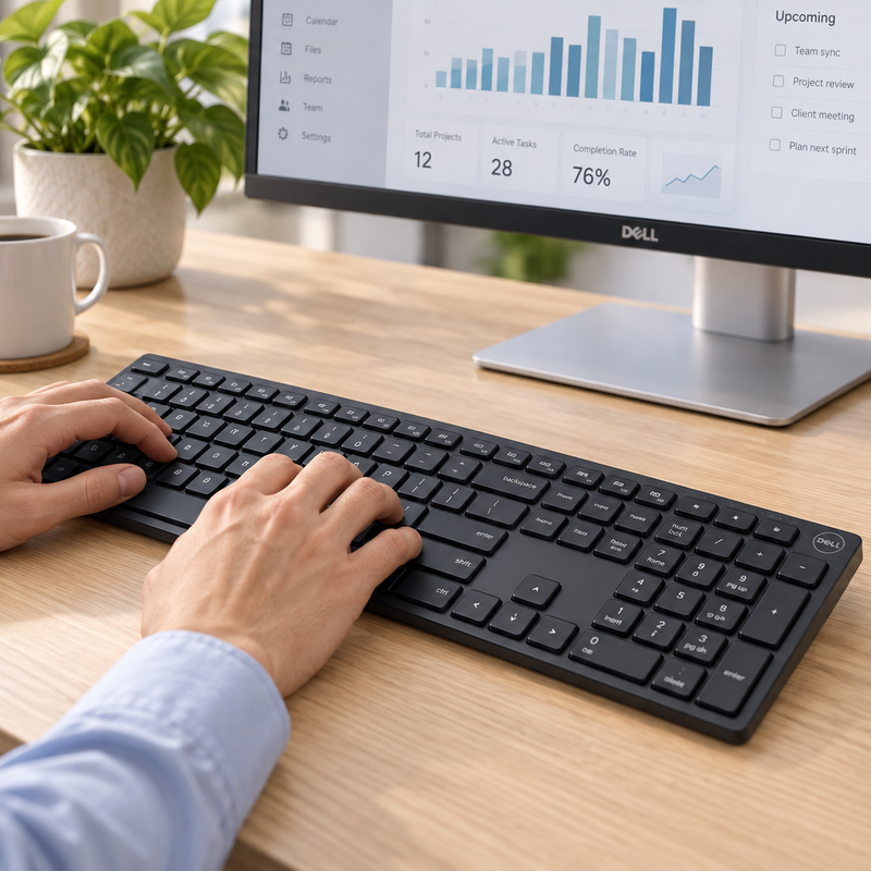 Dell Wireless Keyboard KB500 – US International QWERTY