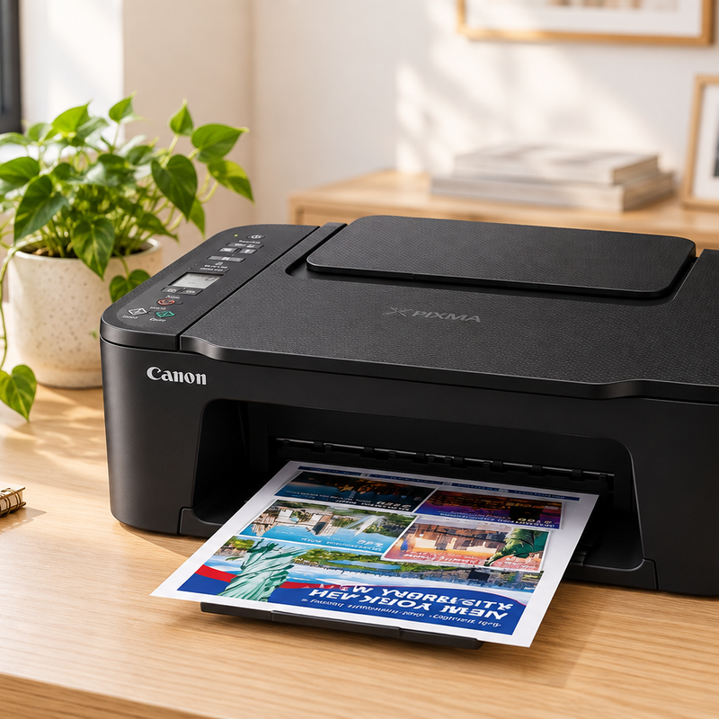 Canon PIXMA TS3640 Wireless A4 3-in-1 Colour Inkjet Printer – Print, Copy and Scan