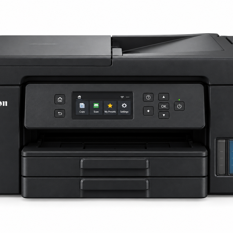 Canon MAXIFY GX7140 A4 4-in-1 Wireless MegaTank Business Printer with Fax and Duplex ADF