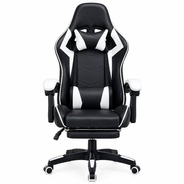 Professional Ergonomic Gaming Chair with Footrest