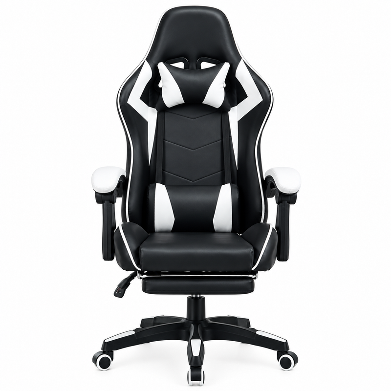 Professional Ergonomic Gaming Chair with Footrest