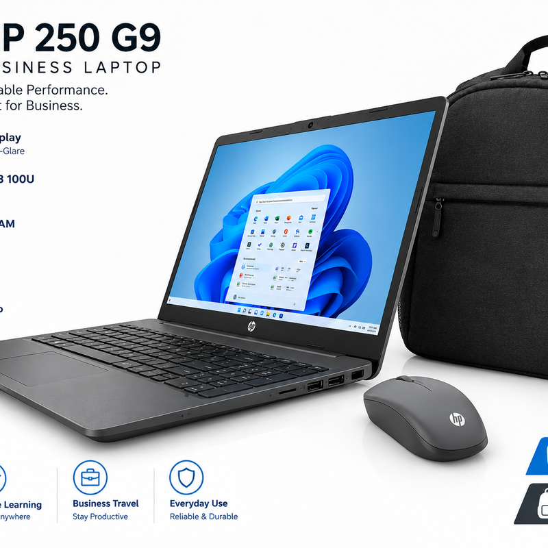 HP 250R G9 Core 3 16GB 256GB SSD Laptop