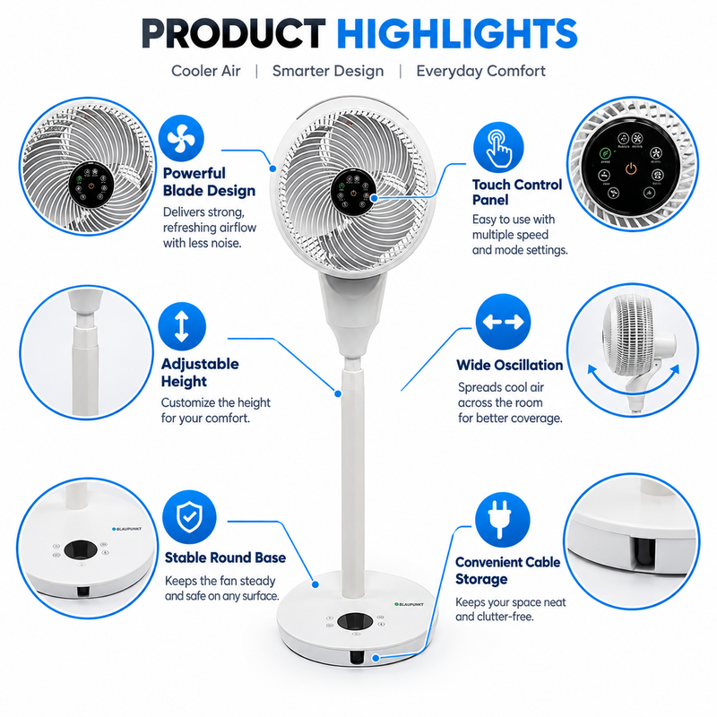 MeacoFan 1056P Pedestal Air Circulator