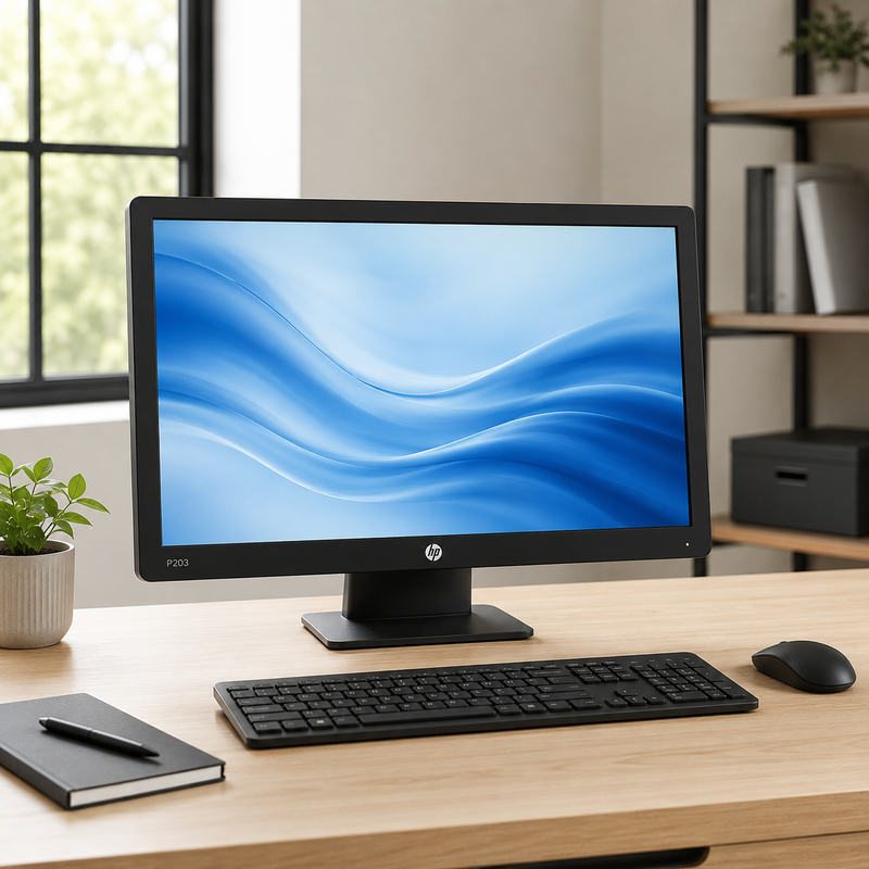 Refurbished HP ProDisplay P203 20-Inch HD+ Monitor
