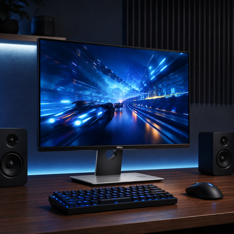 Refurbished Dell S2417DG 24-Inch QHD 165Hz G-SYNC Gaming Monitor