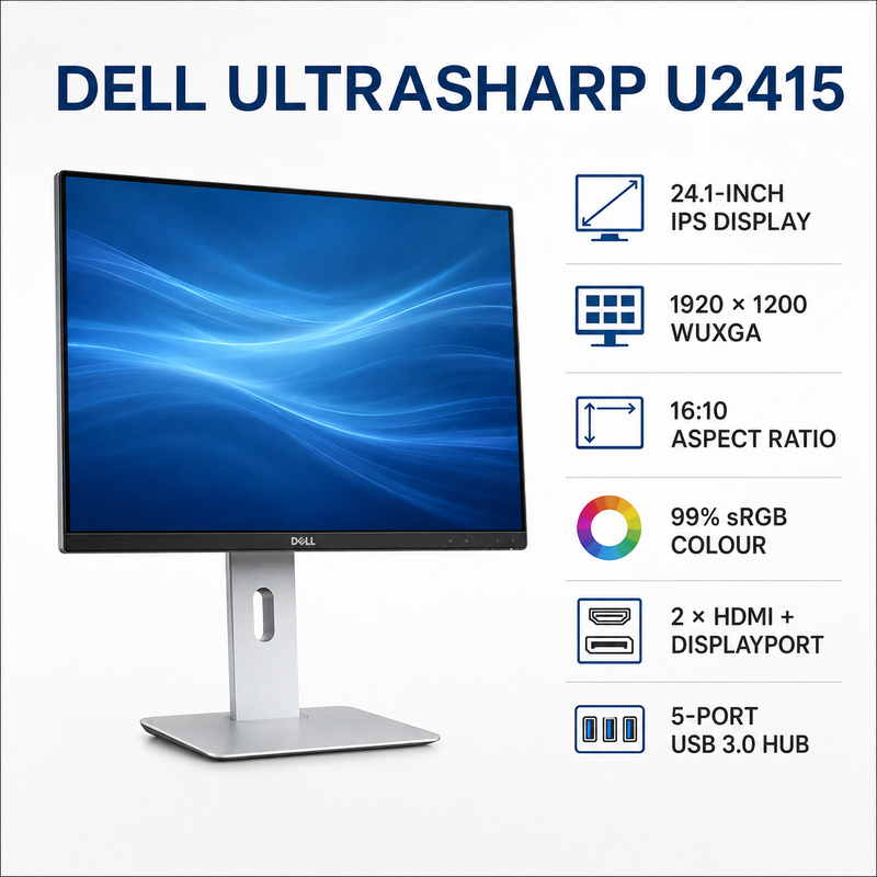 Refurbished Dell UltraSharp U2415 24