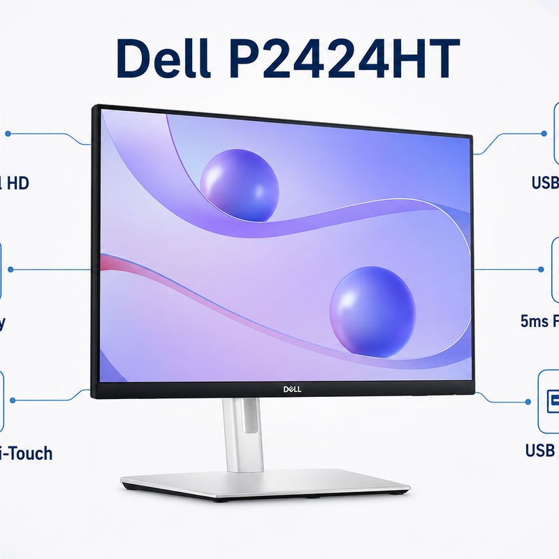 Refurbished Dell P2424HT 24