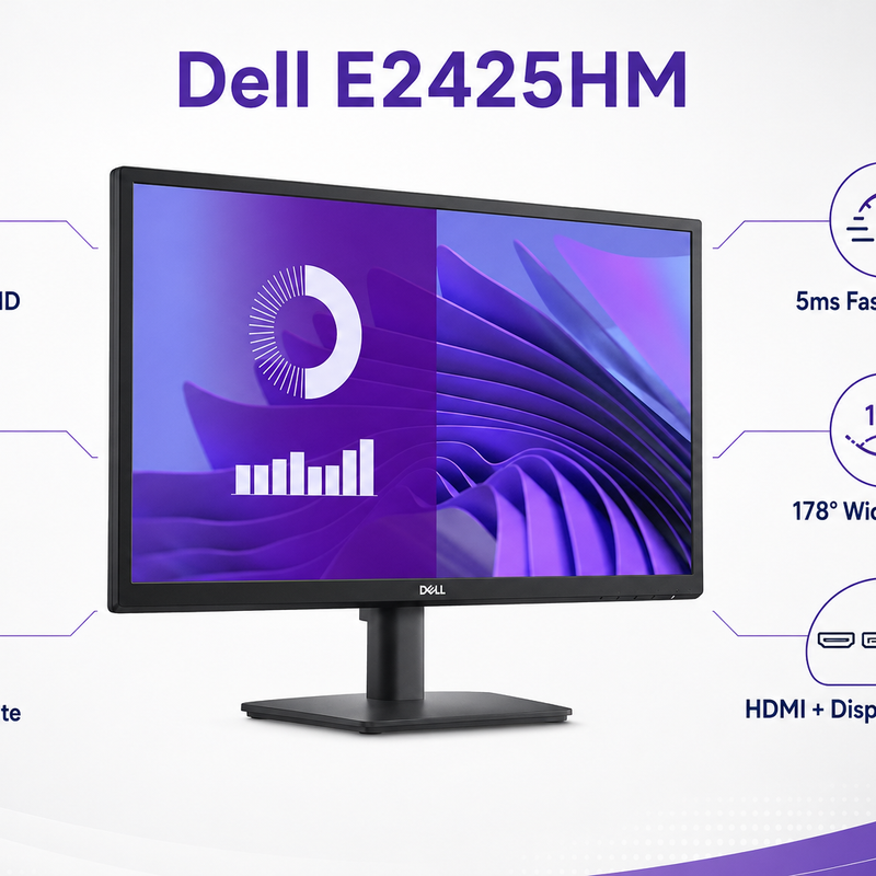 Refurbished Dell E2425HM 24