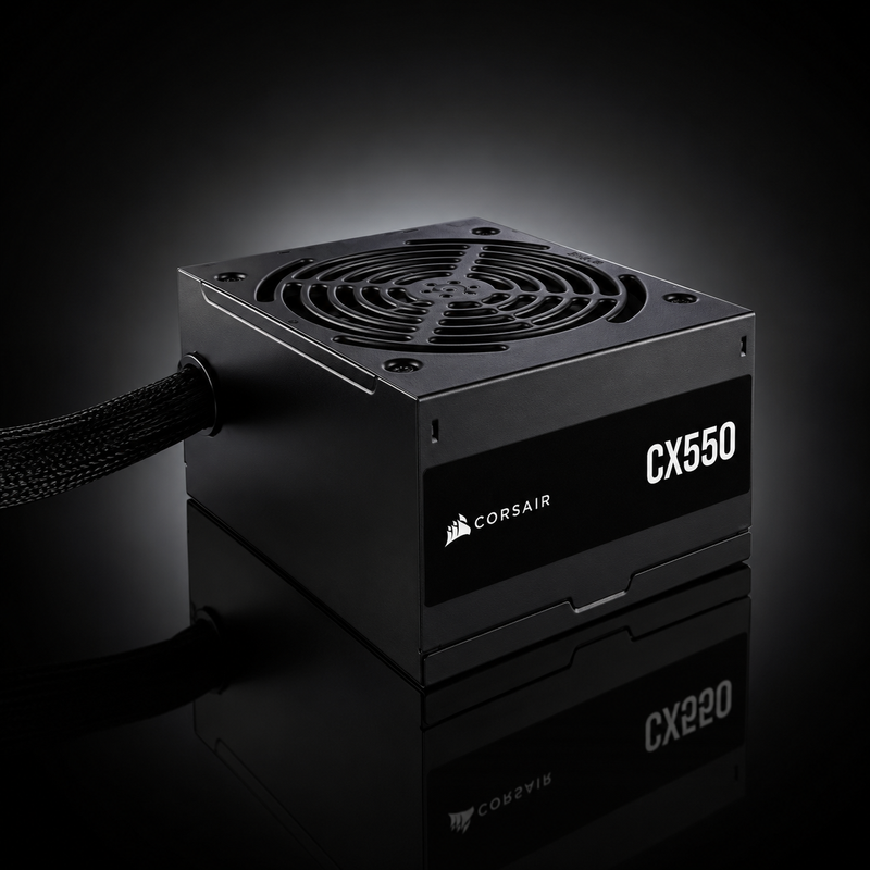 4k All Black Gaming PC [No RGB]AMD Ryzen 7 9700X Gaming Desktop PC | XFX Radeon RX 9060 OC | 16GB DDR5 | 1TB SSD | Windows 11 Home