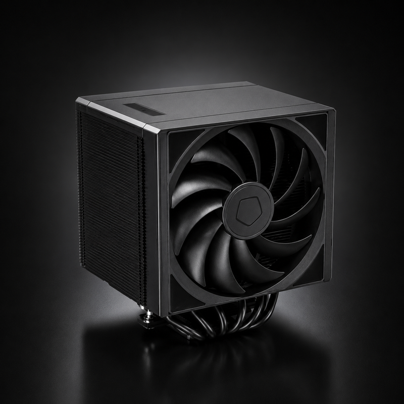 4k All Black Gaming PC [No RGB]AMD Ryzen 7 9700X Gaming Desktop PC | XFX Radeon RX 9060 OC | 16GB DDR5 | 1TB SSD | Windows 11 Home