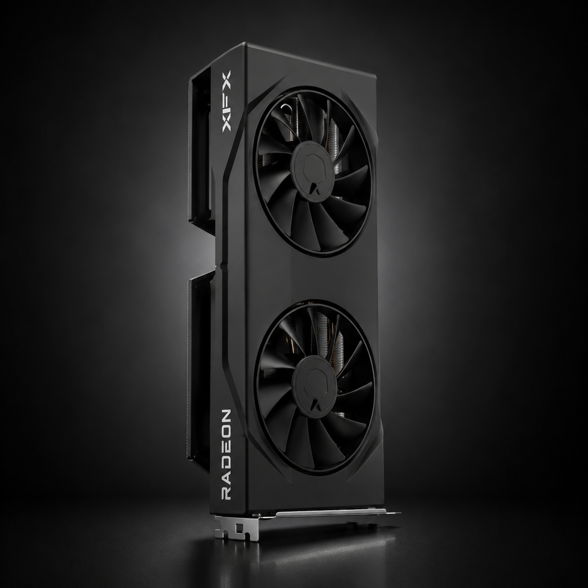 4k All Black Gaming PC [No RGB]AMD Ryzen 7 9700X Gaming Desktop PC | XFX Radeon RX 9060 OC | 16GB DDR5 | 1TB SSD | Windows 11 Home