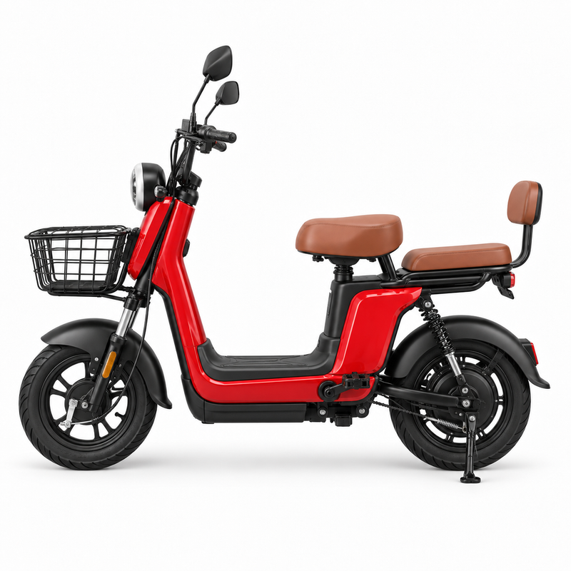C2 Long-Range Seated Electric Scooter – 500W Motor, 48V/60V Battery