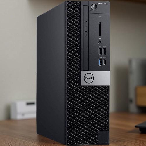 Certified Refurbished Dell OptiPlex 5060 SFF – Intel Core i5 8th Gen | 8GB RAM | 256GB SSD | 22″ Monitor Full Set