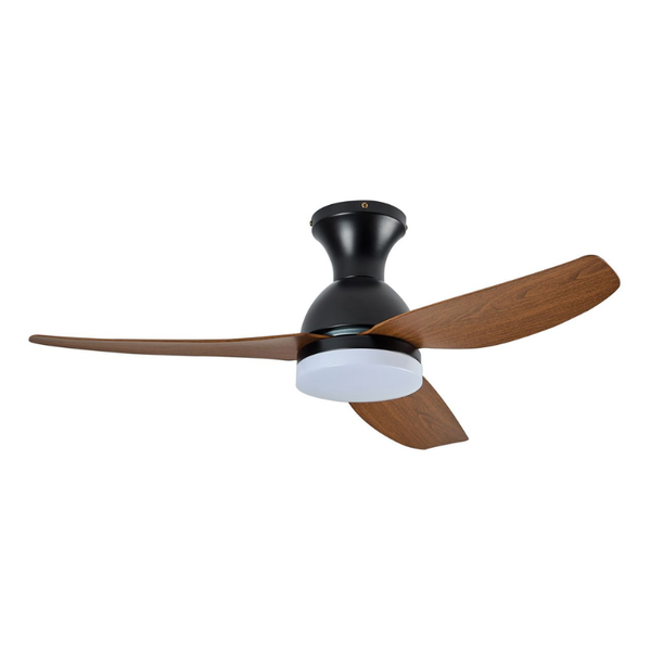 40-Inch 25W DC Ceiling Fan with 18W LED Light