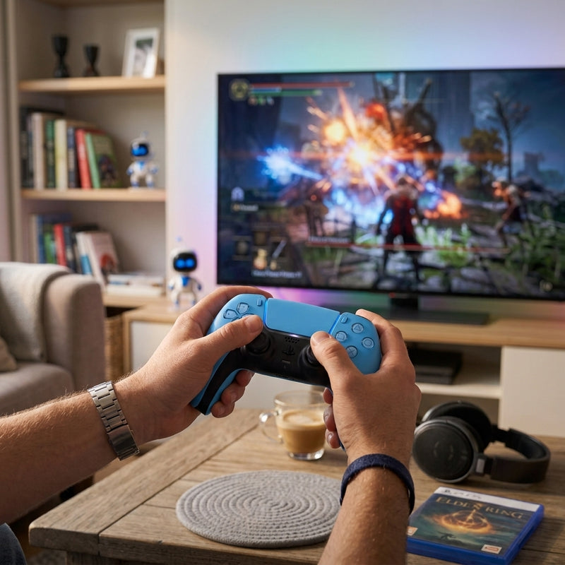 PlayStation 5 DualSense Wireless Controller – Starlight Blue