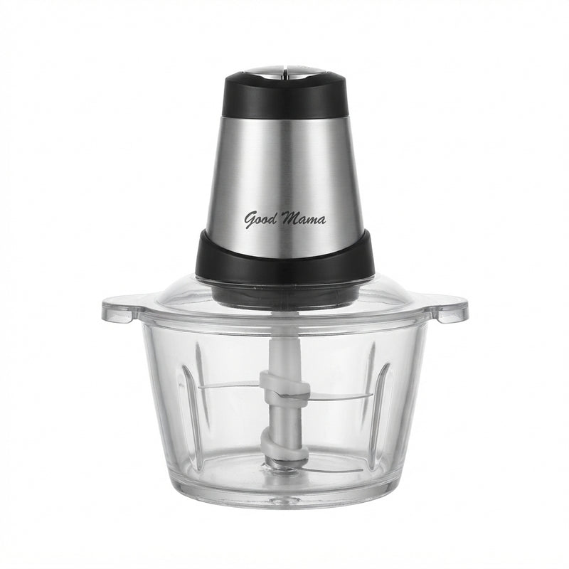 Good Mama GES-C1 Food Chopper & Meat Grinder 400W 2.5L Transparent Bowl