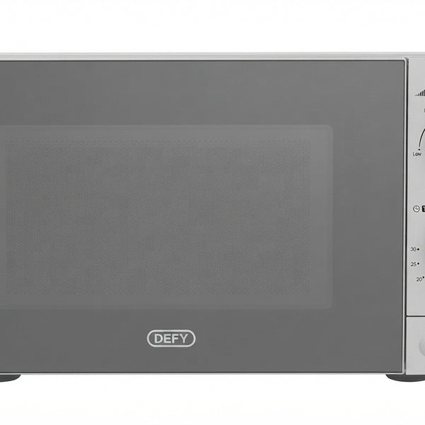 Defy 20L Silver Manual Microwave Oven | 700W Solo Microwave | DMO381